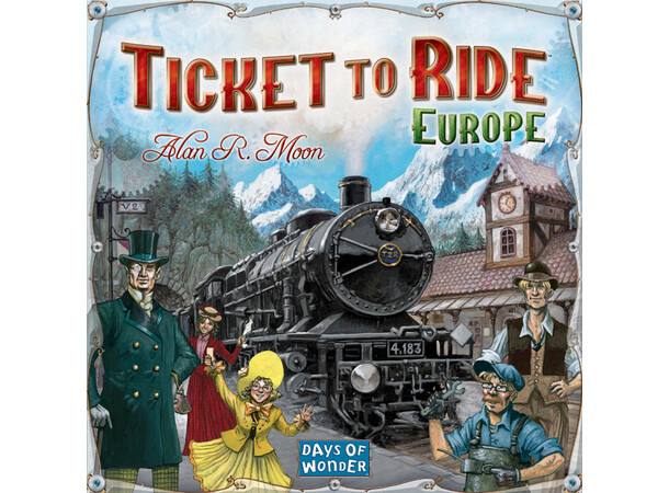 Ticket to Ride Europe Brädspel Svensk utgåva 